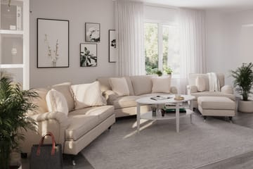 Howard Classic 2-sits Tygsoffa - Beige - Products - Möbler - Soffa - 2 sits soffa