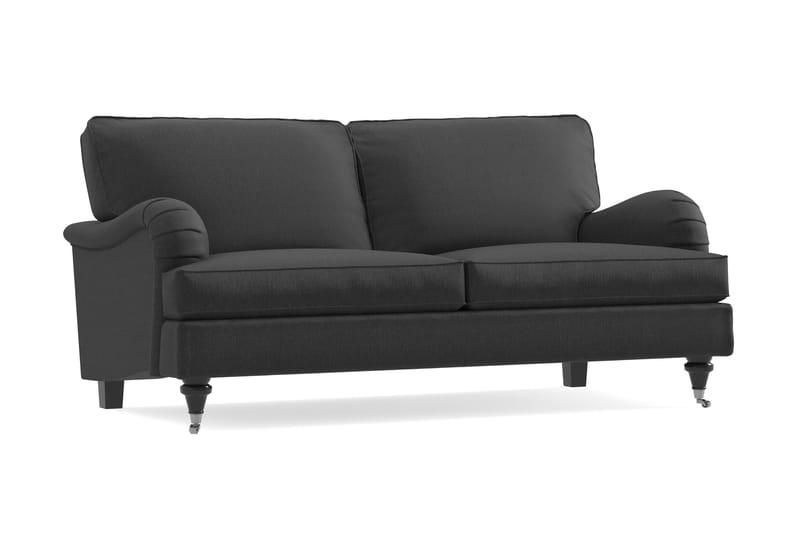 Howard Classic 2-sits Tygsoffa - Mörkgrå - Products - Möbler - Soffa - 2 sits soffa