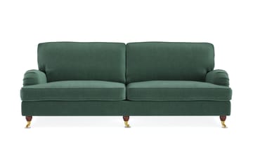 Howard Lyx 4-sits Sammetssoffa - Mörkgrön - Products - Möbler - Soffa - Sammetssoffa