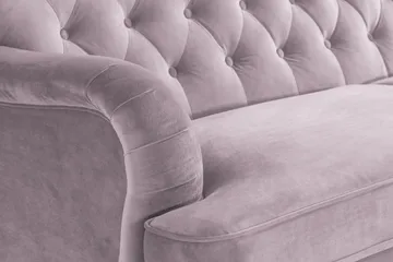 Howard Riviera 3-sits Sammetssoffa - Lila - Products - Möbler - Soffa - 3 sits soffa