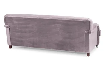 Howard Riviera 3-sits Sammetssoffa - Lila - Products - Möbler - Soffa - 3 sits soffa