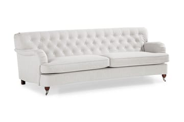 Howard Riviera 3-sits Svängd Tygsoffa - Ljusgrå - Products - Möbler - Soffa - 3 sits soffa