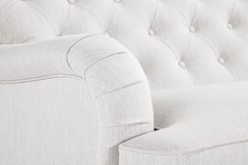Howard Riviera 3-sits Svängd Tygsoffa - Ljusgrå - Products - Möbler - Soffa - 3 sits soffa