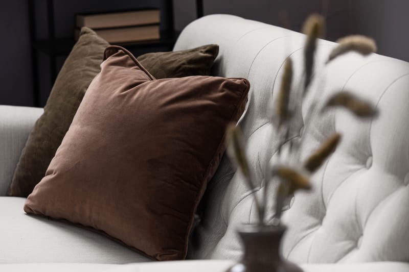 Howard Riviera 3-sits Tygsoffa - Ljusgrå - Products - Möbler - Soffa - 3 sits soffa
