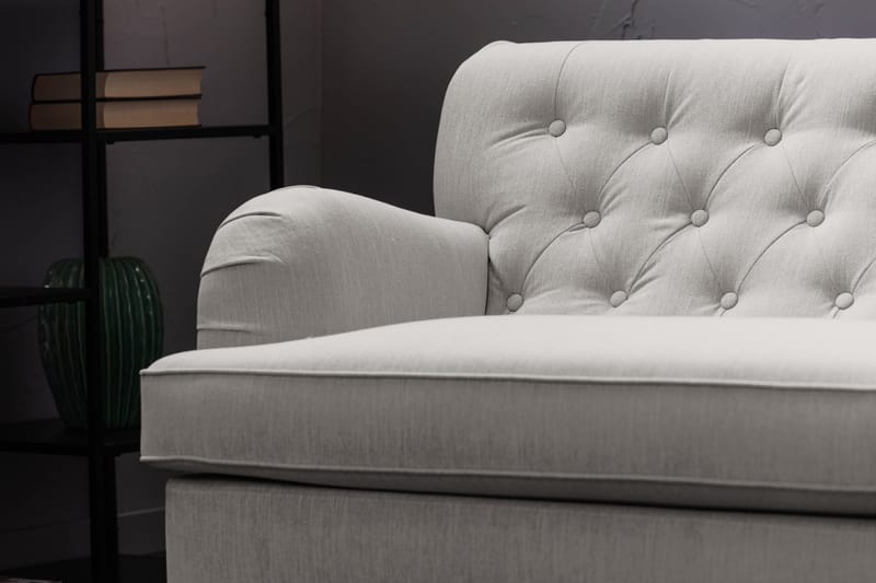 Howard Riviera 3-sits Tygsoffa - Ljusgrå - Products - Möbler - Soffa - 3 sits soffa