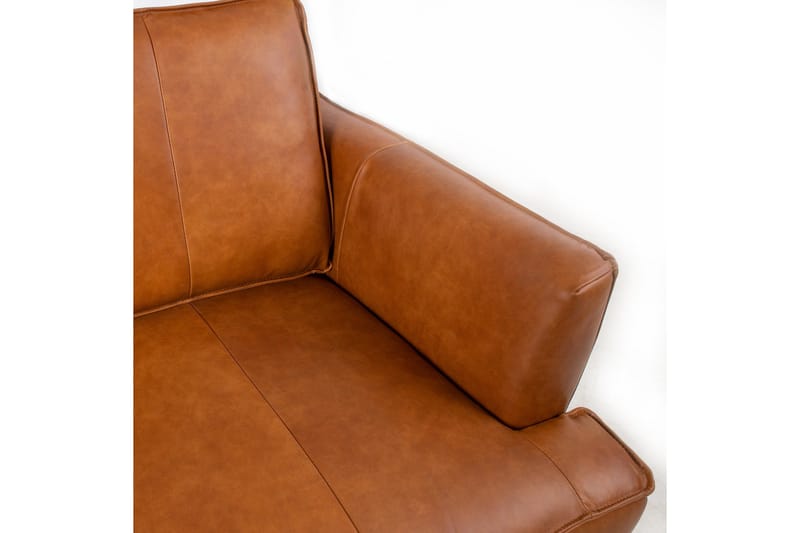 Leo Soffa - Ljusbrun - Products - Möbler - Soffa - Skinnsoffa