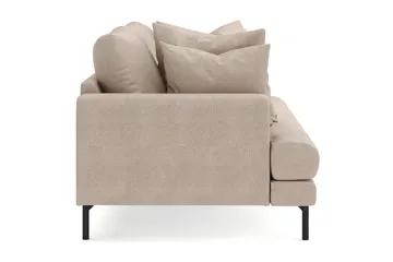 Menard 3-sits Djup Tygsoffa - Beige - Products - Möbler - Soffa - 3 sits soffa
