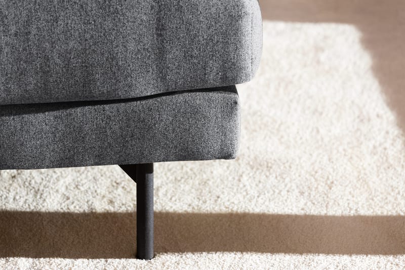 Menard 3-sits Djup Tygsoffa - Mörkgrå - Products - Möbler - Soffa - 3 sits soffa