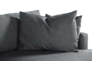 Menard 3-sits Djup Tygsoffa - Mörkgrå - Products - Möbler - Soffa - 3 sits soffa