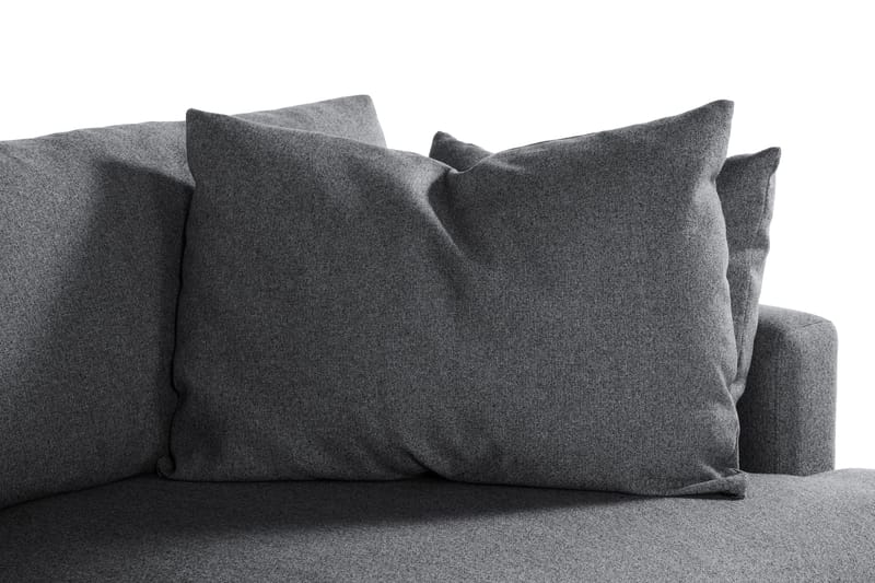 Menard 3-sits Djup Tygsoffa - Mörkgrå - Products - Möbler - Soffa - 3 sits soffa
