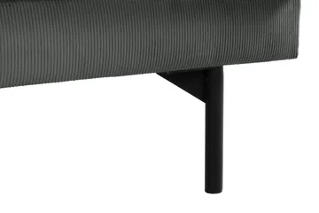 Menard 4-sits Djup Manchestersoffa - Grå - Products - Möbler - Soffa - 4 sits soffa