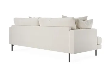 Menard 4-sits Djup Sammetssoffa - Krämvit - Products - Möbler - Soffa - Sammetssoffa