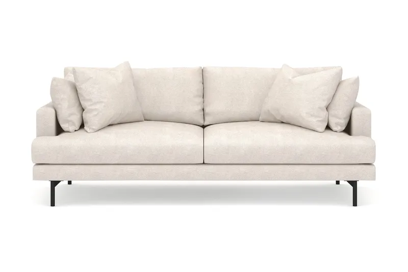 Menard 4-sits Djup Tygsoffa, Beige