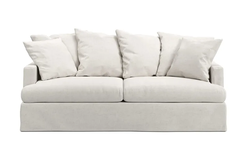 Menard 4-sits Djup Tygsoffa, Beige