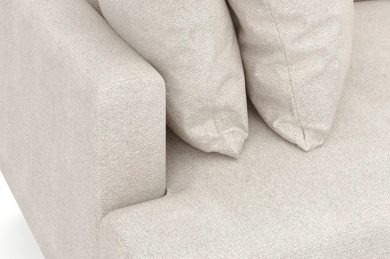 Menard 4-sits Djup Tygsoffa - Beige - Products - Möbler - Soffa - 4 sits soffa