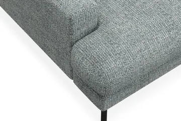 Menard Premium 5-sits Högervänd L-formad Djup Schäslongsoffa i Chenille - Grå/Blå - Products - Möbler - Soffa - Divansoffa & schäslongsoffa