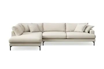 Menard Premium 5-sits Vänstervänd L-formad Djup Schäslongsoffa i Tyg