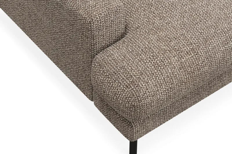 Menard Premium 4-sits Djup Soffa i Chenille - Brun - Products - Möbler - Soffa - 4 sits soffa
