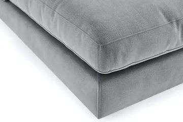 Arken 1-sits Mittmodul i Sammet 70 cm bred - Ljusgrå - Products - Möbler - Soffa - Modulsoffa - Mittmodul