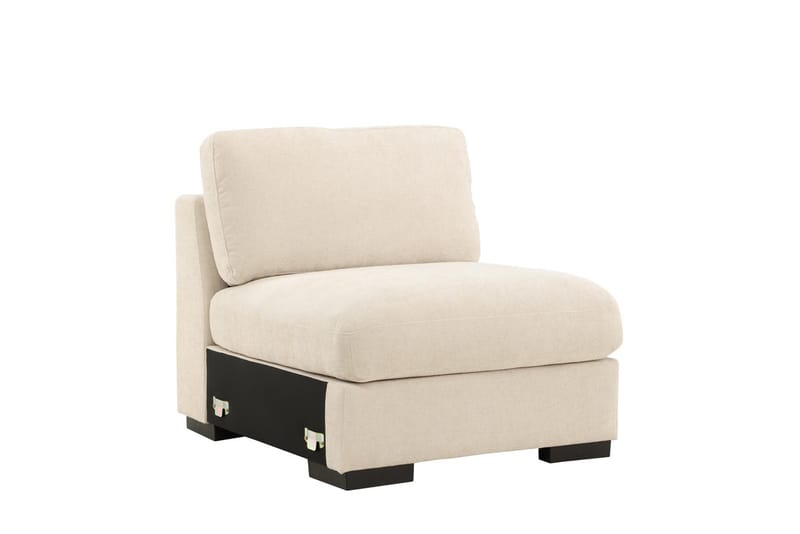 Mittmodul Salerno i Tyg - Beige - Products - Möbler - Soffa - Modulsoffa - Mittmodul