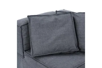 Oceanis Hörnmodul/armstödsmodul höger - Mörkgrå - Products - Möbler - Soffa - Modulsoffa - Hörnmodul