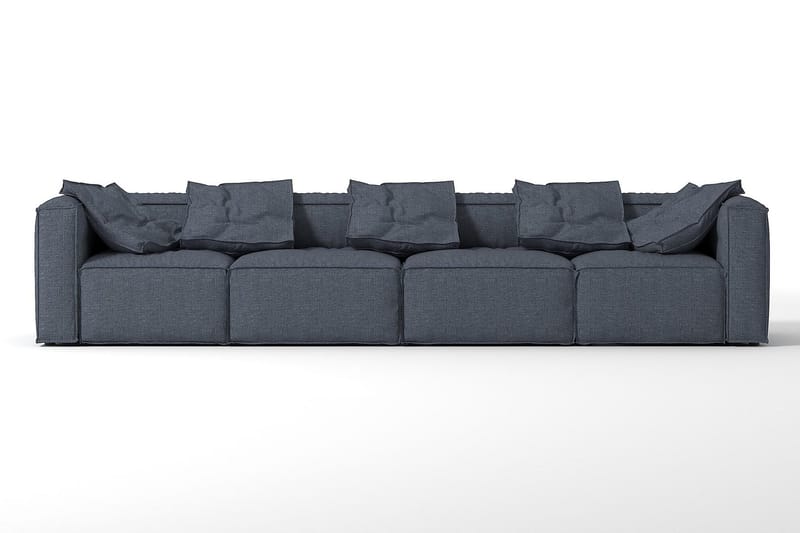 Oceanis Hörnmodul/armstödsmodul höger - Mörkgrå - Products - Möbler - Soffa - Modulsoffa - Hörnmodul