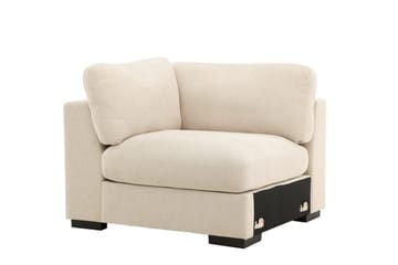 Vänstermodul Salerno i Tyg - Beige - Products - Möbler - Soffa - Modulsoffa - Hörnmodul