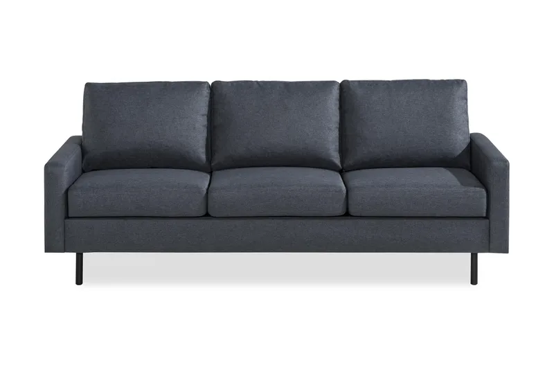 Peppe 3-sits Tygsoffa, Mörkgrå