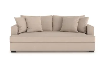 Rossita 3-sits Djup Soffa med hel dyna i Tyg