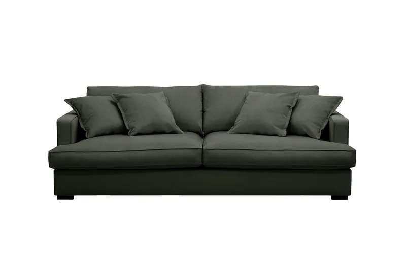 Rossita Lyx 2,5-sits Extra djup Soffa i Manchester - Mörkgrön - Products - Möbler - Soffa - 3 sits soffa