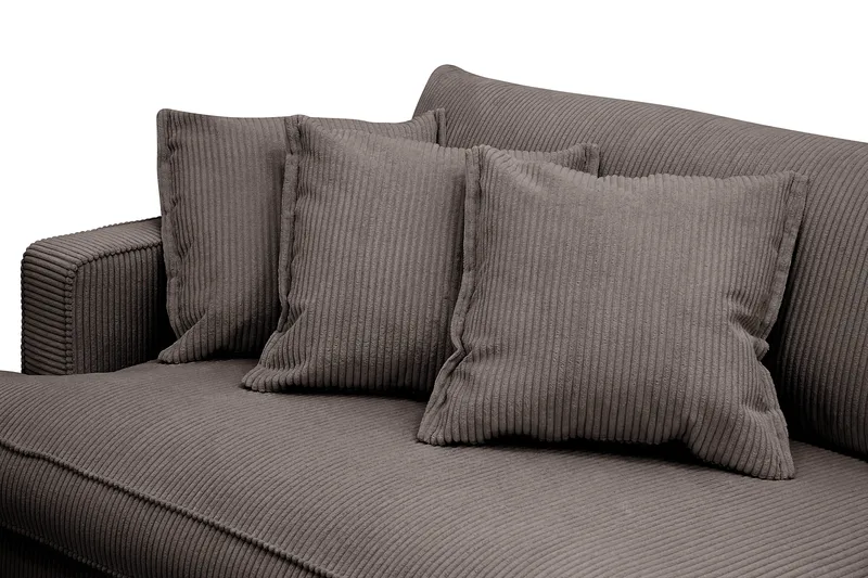 Rossita Lyx 3,5-sits Extra djup Soffa i Manchester - Mörkgrå - Products - Möbler - Soffa - 4 sits soffa