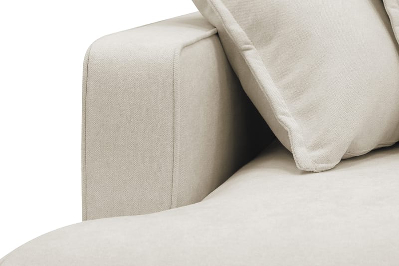 Rossita Lyx 5-sits Högervänd U-formad Extra djup Soffa med Divan och Schäslong i Tyg - Beige - Products - Möbler - Soffa - U-soffa