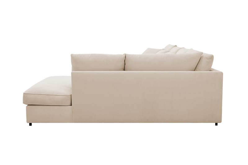 Rossita Lyx 5-sits Vänstervänd U-formad Extra djup Soffa med Divan och Schäslong i Manchester - Beige - Products - Möbler - Soffa - U-soffa