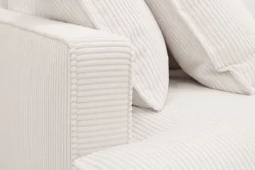 Rossita Lyx 5-sits Vänstervänd U-formad Extra djup Soffa med Divan och Schäslong i Manchester - Naturvit - Products - Möbler - Soffa - U-soffa