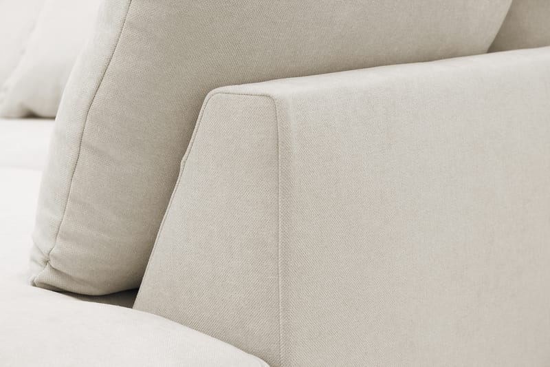 Rossita Lyx 6-sits Högervänd U-formad Extra djup Soffa med Divan och Schäslong i Tyg - Beige - Products - Möbler - Soffa - U-soffa