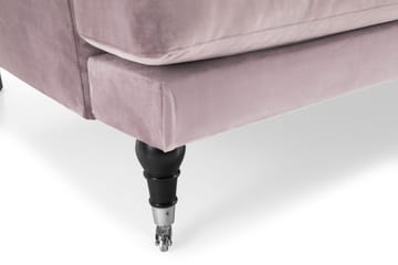 Andrew Soffgrupp 2+1 Sammet - Lila - Products - Möbler - Soffa - Soffgrupp - Howard soffgrupp