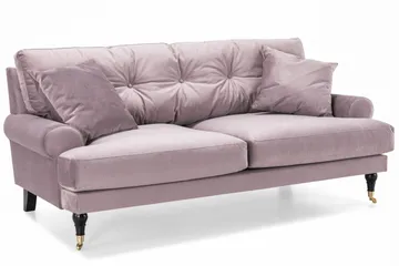 Andrew Soffgrupp 3+2+1 Sammet - Lila - Products - Möbler - Soffa - Soffgrupp - Howard soffgrupp