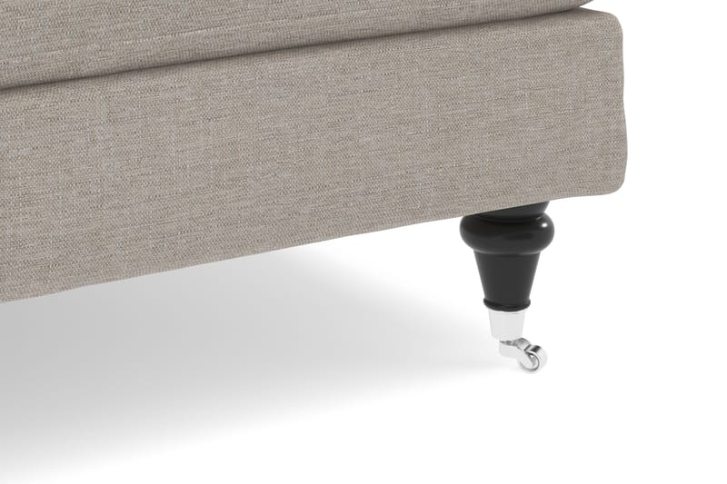 Howard Classic Soffgrupp 2-sits Soffa + Fåtölj + Fotpall i Tyg - Beige - Products - Möbler - Soffa - Soffgrupp - Howard soffgrupp