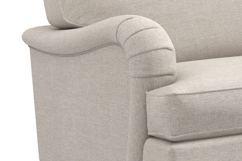 Howard Classic Soffgrupp 2-sits Soffa + Fåtölj + Fotpall i Tyg - Beige - Products - Möbler - Soffa - Soffgrupp - Howard soffgrupp