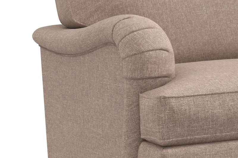 Howard Classic Soffgrupp 3-sits + 2-sits Soffa + Fåtölj i Tyg - Mörkbeige - Products - Möbler - Soffa - Soffgrupp - Howard soffgrupp