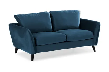 Trend 2-sits Sammetssoffa - Blå - Products - Möbler - Soffa - Sammetssoffa