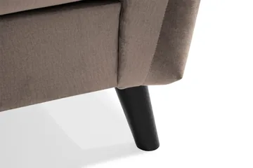 Trend 2-sits Sammetssoffa - Brun - Products - Möbler - Soffa - Sammetssoffa