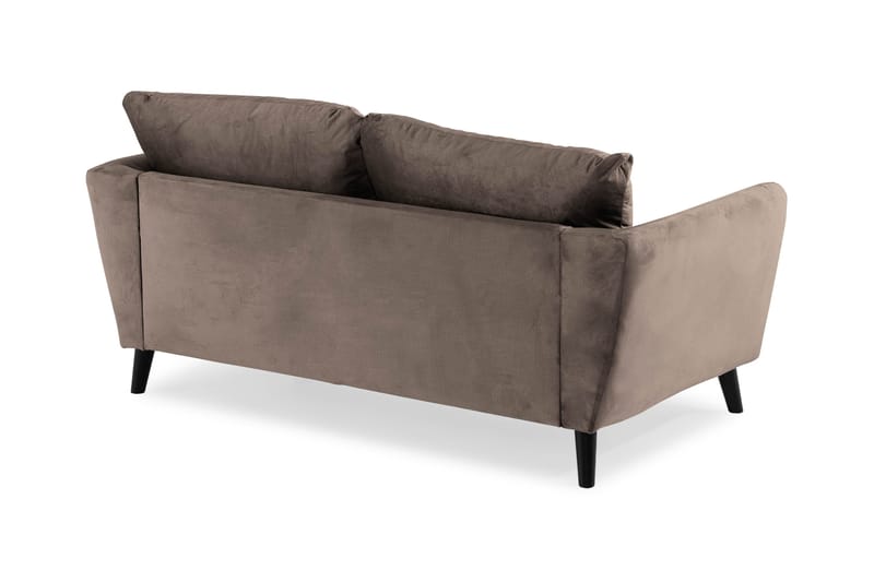 Trend 2-sits Sammetssoffa - Brun - Products - Möbler - Soffa - Sammetssoffa
