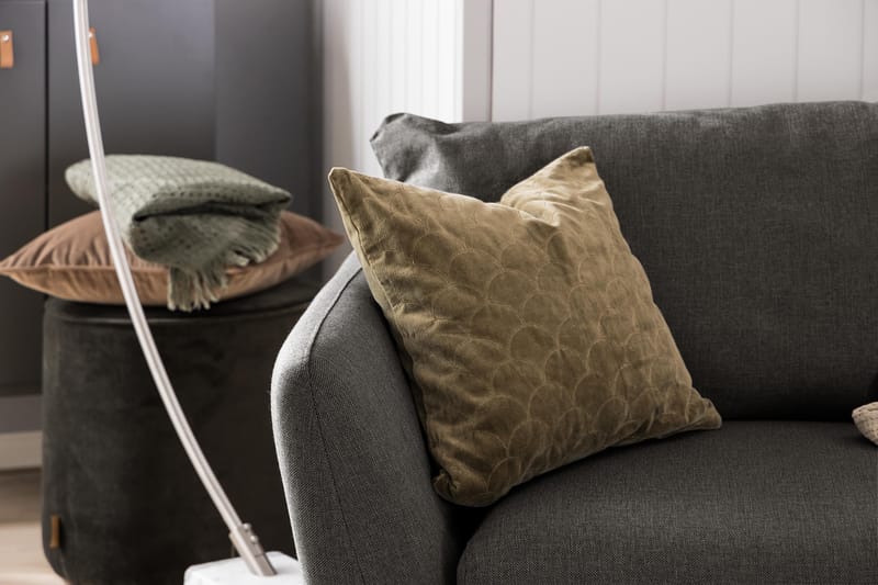 Trend 2-sits Tygsoffa - Svart - Products - Möbler - Soffa - 2 sits soffa