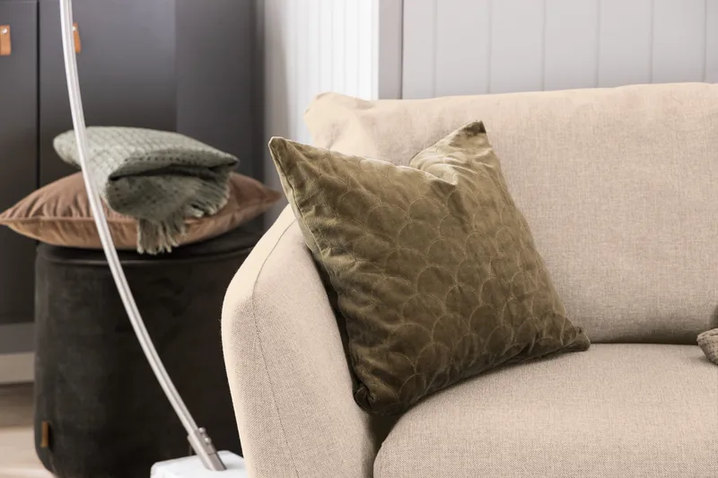 Trend 3-sits Tygsoffa - Beige - Products - Möbler - Soffa - 3 sits soffa