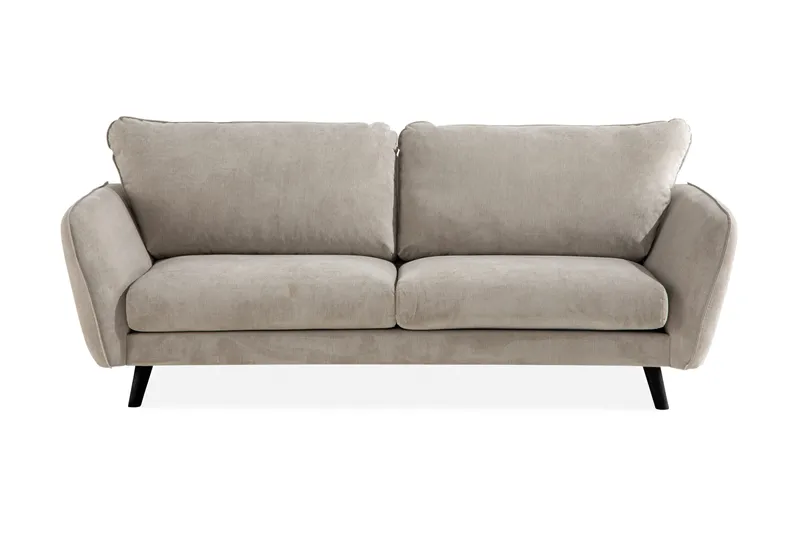 Trend Lyx 3-sits Tygsoffa, Beige