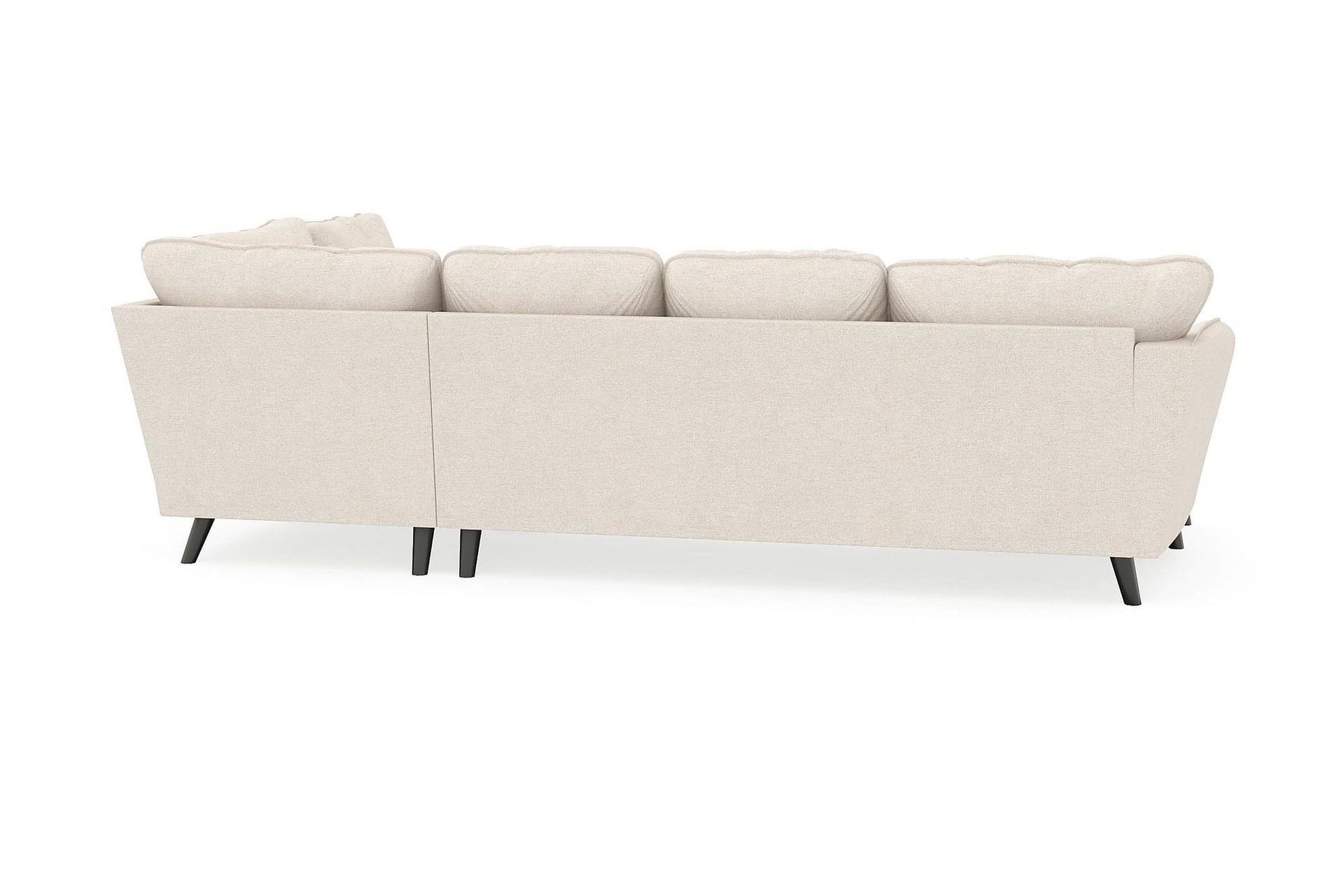 Trend Lyx 4-sits Vänstervänd U-formad Soffa med Divan och Schäslong i Tyg - Beige - Products - Möbler - Soffa - U-soffa