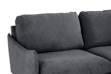 Trend Lyx Hörnsoffa Vändbar - Mörkgrå/Ek - Products - Möbler - Soffa - Hörnsoffa