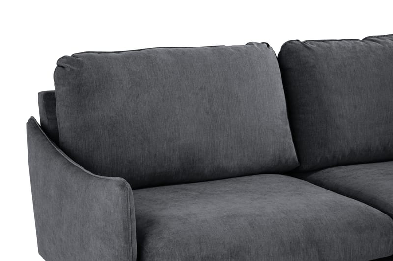 Trend Lyx Hörnsoffa Vändbar - Mörkgrå/Ek - Products - Möbler - Soffa - Hörnsoffa