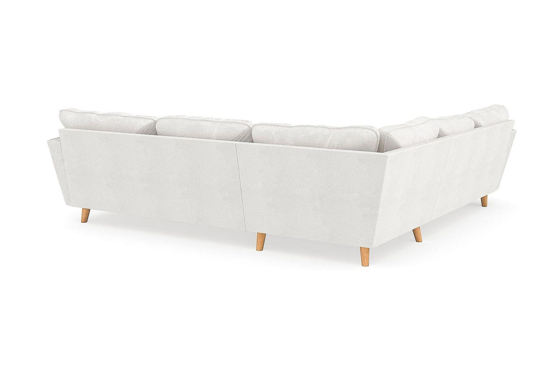 Trend Lyx Hörnsoffa Vändbar - Vit|Bouclé - Products - Möbler - Soffa - Hörnsoffa